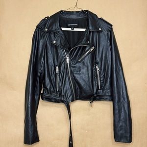 Who What Wear Black Cropped Jacket